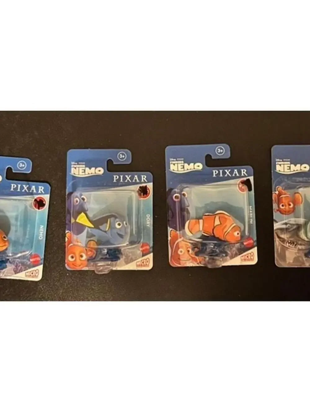 Nemo mini figurines - perfect for little hands. Great Cake Toppers!